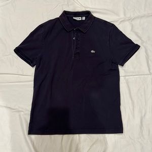 Men’s Lacoste Navy Polo Shirt Sz L